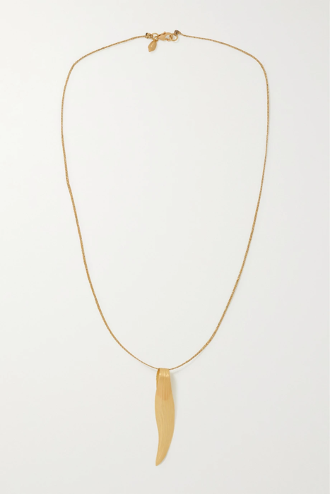 유럽직배송 피파스몰 목걸이 PIPPA SMALL 18-karat gold and cord necklace 16114163150533794