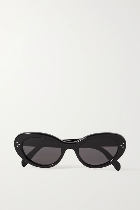 유럽직배송 셀린느 선글라스 CELINE EYEWEAR Oval-frame acetate sunglasses 11452292645171267