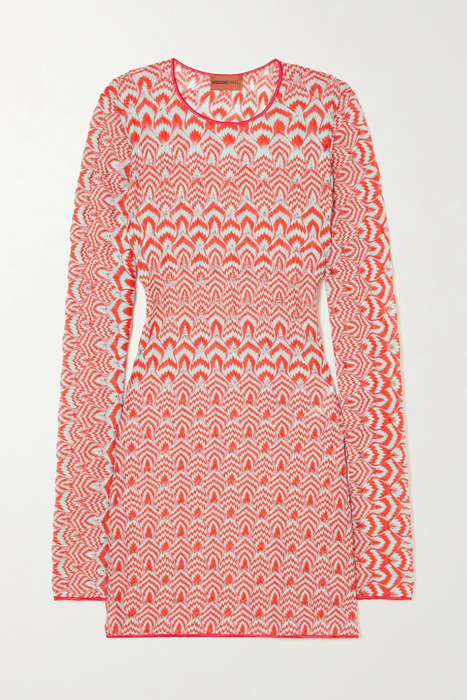 유럽직배송 미쏘니 MISSONI Mare crochet-knit mini dress 2204324139020940