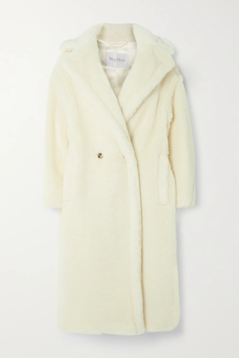 유럽직배송 막스마라 코트 MAX MARA Tedgirl double-breasted alpaca, wool and silk-blend coat 13452677153309979