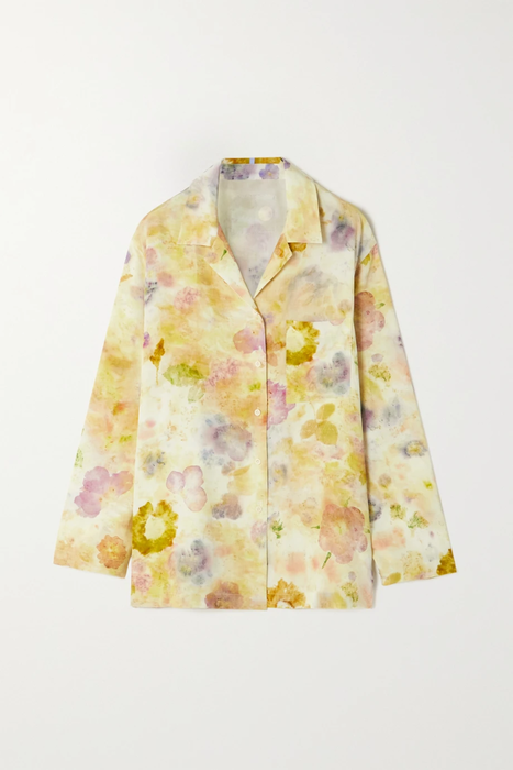 유럽직배송 알렉산더맥퀸 MCQ ALEXANDER MCQUEEN Grow Up floral-print silk crepe de chine shirt 24665545640569711