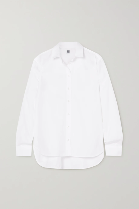 유럽직배송 토템 TOTÊME Signature cotton-poplin shirt 19971654707162014