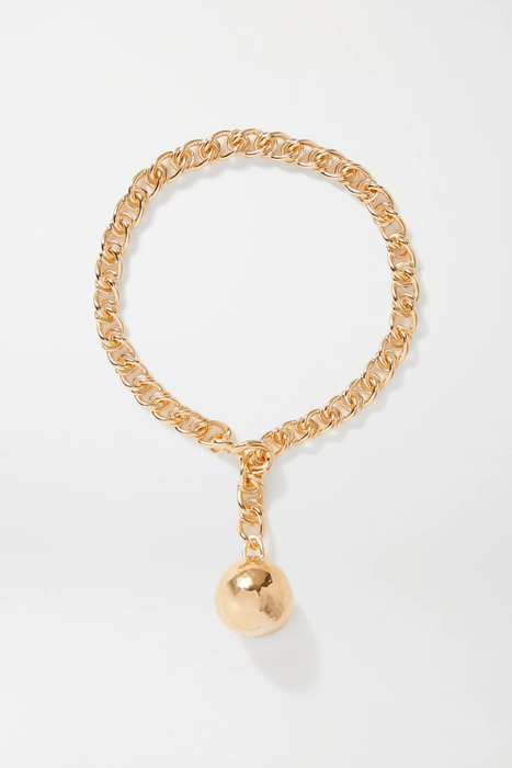 유럽직배송 보테가베네타 BOTTEGA VENETA Gold-tone necklace 665933303415137