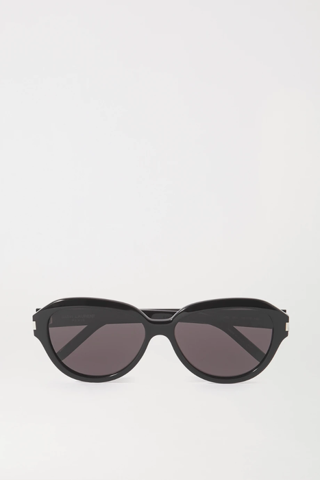 유럽직배송 생로랑 SAINT LAURENT Round-frame acetate sunglasses 22527730565968505