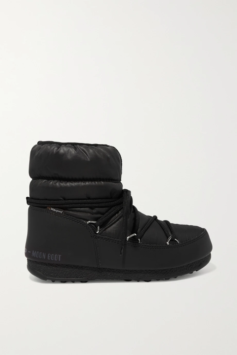 유럽직배송 문부츠 MOON BOOT Shell and faux leather snow boots 17428787259404514