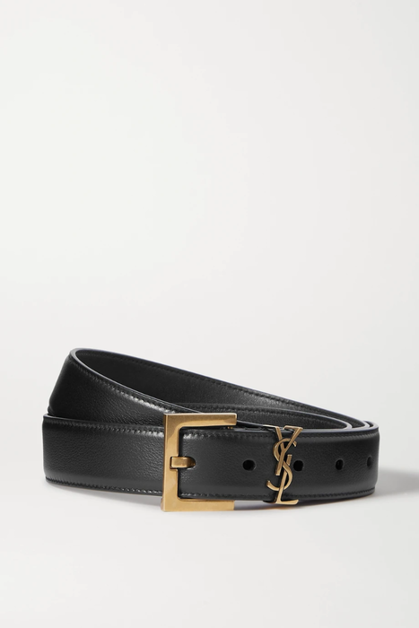유럽직배송 생로랑 SAINT LAURENT Embellished leather belt 19971654707143354