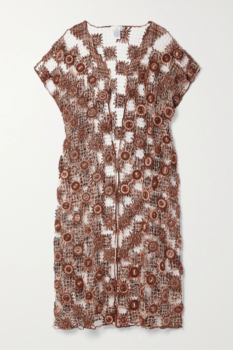 유럽직배송 미구엘리나 MIGUELINA + NET SUSTAIN Soleil crocheted cotton robe 24772899113591965