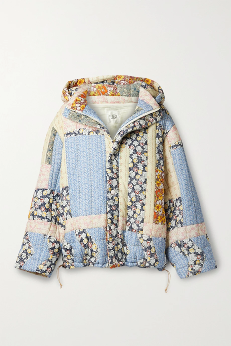 유럽직배송 Sea SEA Sydney hooded patchwork quilted cotton jacket 13452677153197261