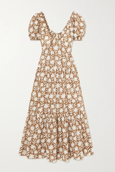 유럽직배송 HANNAH ARTWEAR Selene floral-print cotton-voile dress 24772899113590565