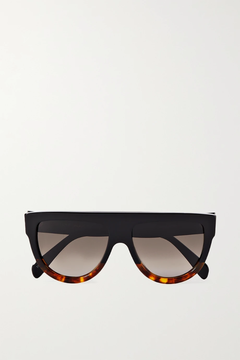 유럽직배송 셀린느 선글라스 CELINE EYEWEAR D-frame tortoiseshell acetate sunglasses 4394988609255377