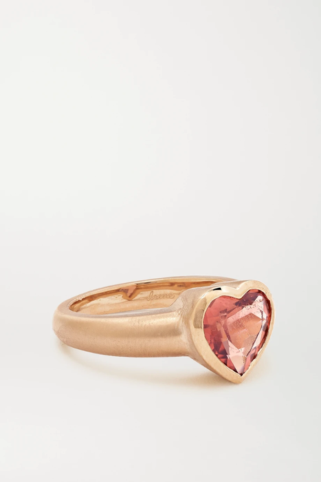 유럽직배송 아이린뉴워스 반지 IRENE NEUWIRTH Love 18-karat rose gold tourmaline ring 560971904000528