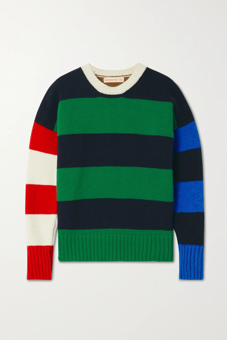 유럽직배송 &amp;DAUGHTER + NET SUSTAIN Rooksa striped wool sweater 27086482323068111