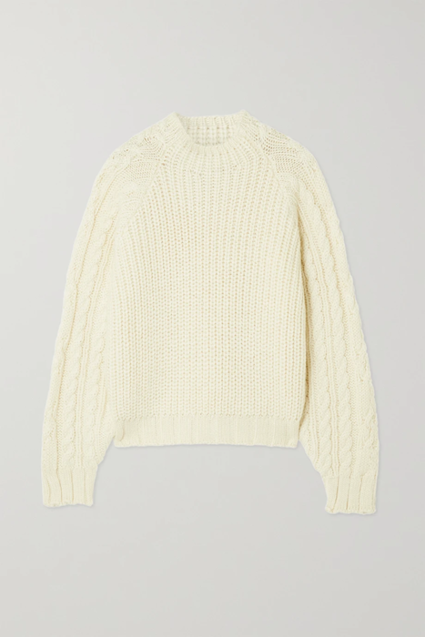 유럽직배송 ENVELOPE1976 Twister cable-knit wool sweater 25185454455869231