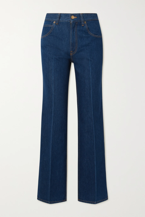 유럽직배송 빅토리아베컴 VICTORIA BECKHAM Romy high-rise straight-leg jeans 13452677153086468