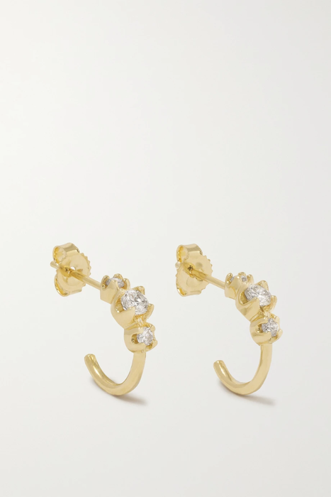 유럽직배송 제니퍼메이어 귀걸이 JENNIFER MEYER 18-karat gold diamond earrings 18706561955901590