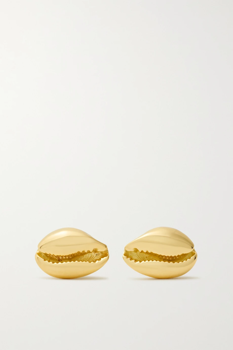 유럽직배송 ALMASIKA Le Petit Cauri 18-karat gold earrings 6630340696700178