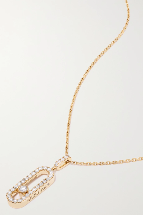 유럽직배송 MESSIKA Move Uno large 18-karat gold diamond necklace 22250442025949210