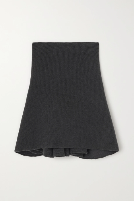 유럽직배송 보테가베네타 미니스커트 BOTTEGA VENETA Gathered wool-blend mini skirt 20346390235759797