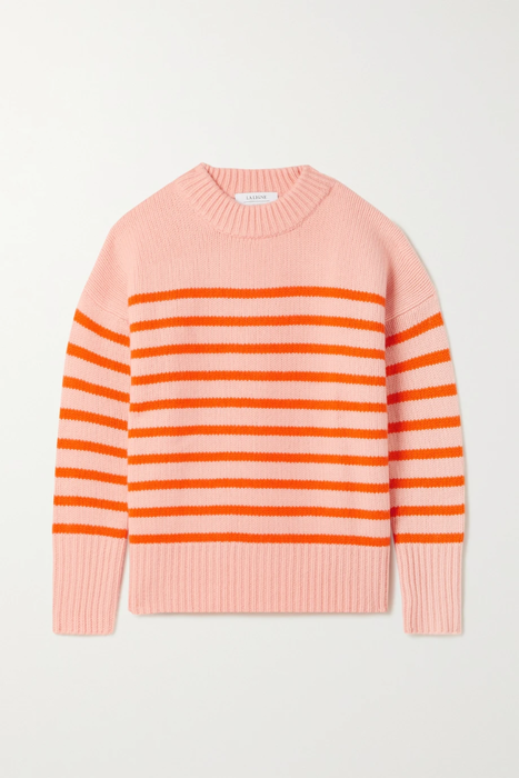 유럽직배송 LA LIGNE Marin striped wool and cashmere-blend sweater 11452292646758204