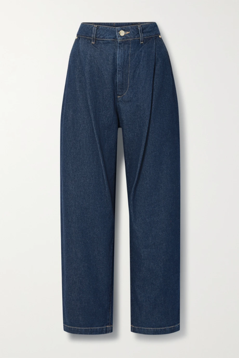유럽직배송 골드사인 GOLDSIGN Jarvis pleated high-rise tapered jeans 17411127375806740