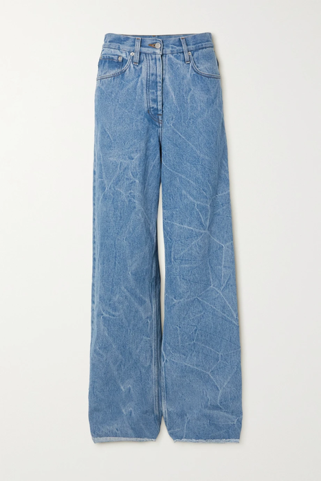 유럽직배송 드리스반노튼 DRIES VAN NOTEN Pinel distressed high-rise wide-leg jeans 13452677153240776