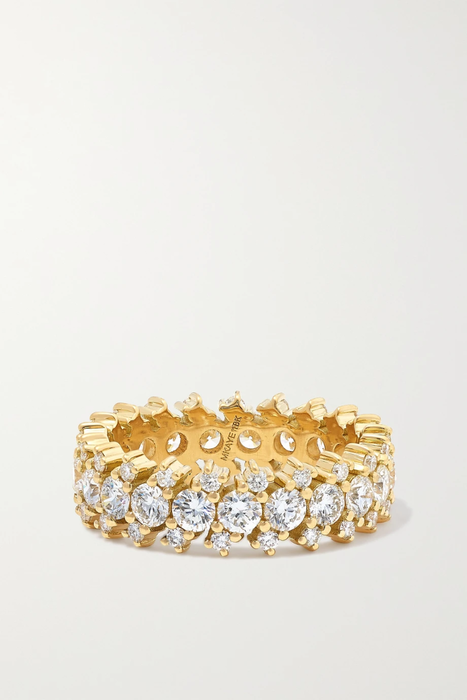 유럽직배송 MELISSA KAYE Maya Cigar 18-karat gold diamond ring 6630340699375587