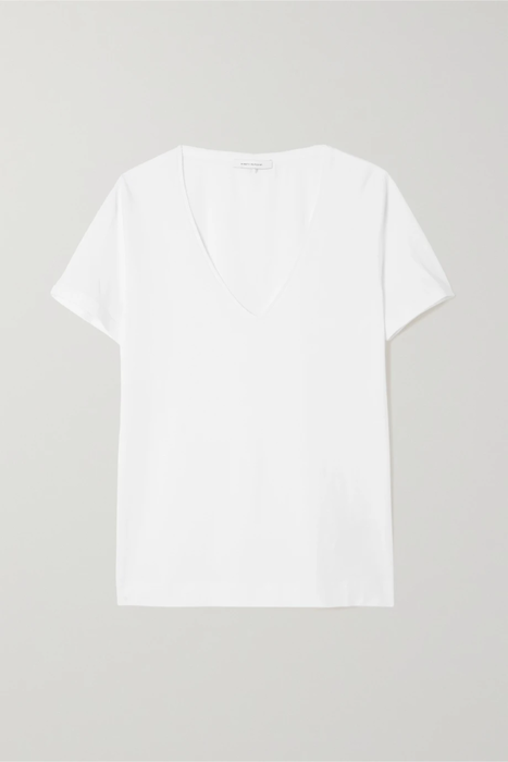 유럽직배송 나인티퍼센트 티셔츠 NINETY PERCENT Marissa organic cotton-jersey T-shirt 36093695688979097