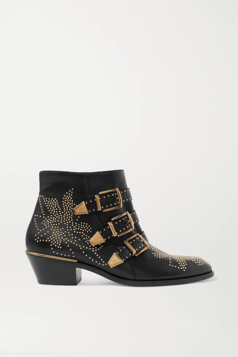유럽직배송 끌로에 CHLOÉ Susanna studded leather ankle boots 17957409491207072