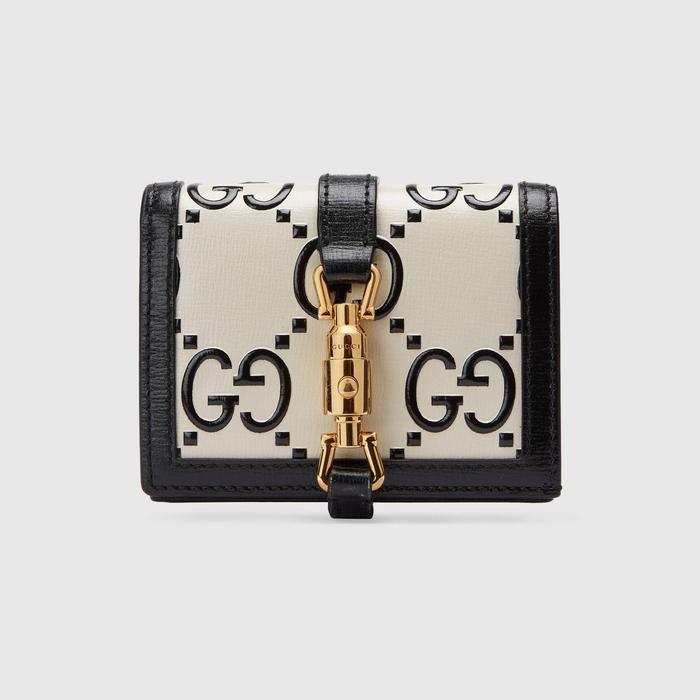 유럽직배송 구찌 GUCCI Gucci Jackie 1961 GG card case wallet 645536UGMBG9063