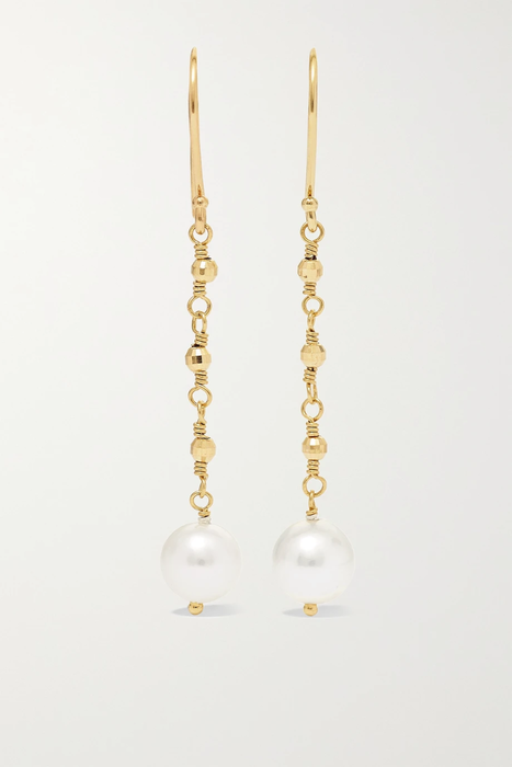 유럽직배송 미즈키 귀걸이 MIZUKI 14-karat gold pearl earrings 17957409491207147