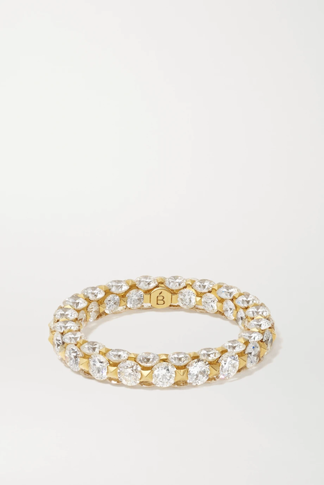 유럽직배송 보고시안 반지 BOGHOSSIAN Merveilles Eternity 18-karat white gold diamond ring 2204324140093081