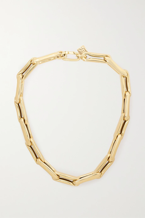 유럽직배송 로렌루빈스키 목걸이 LAUREN RUBINSKI Large 14-karat gold necklace 22250442025817106