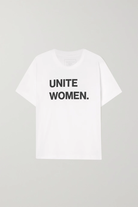 유럽직배송 제니퍼피셔 티셔츠 JENNIFER FISHER International Women&#039;s Day printed organic cotton-jersey T-shirt 9465239339497322