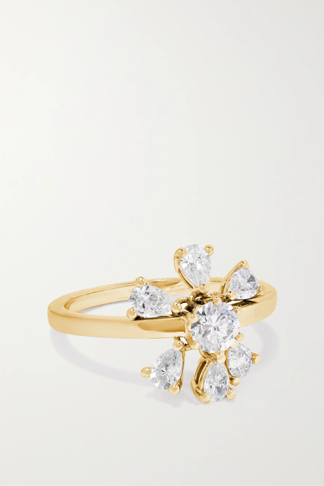 유럽직배송 델피나델레트레즈 반지 DELFINA DELETTREZ 18-karat white gold diamond ring 34344356236832303