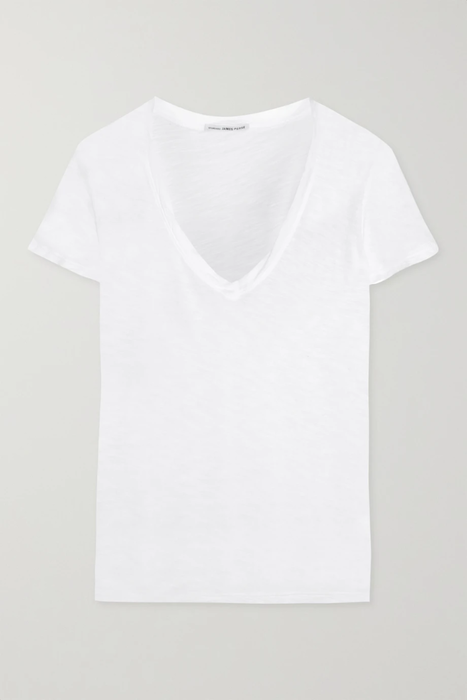유럽직배송 제임스펄스 티셔츠 JAMES PERSE Casual slub cotton T-shirt 8378037991492514