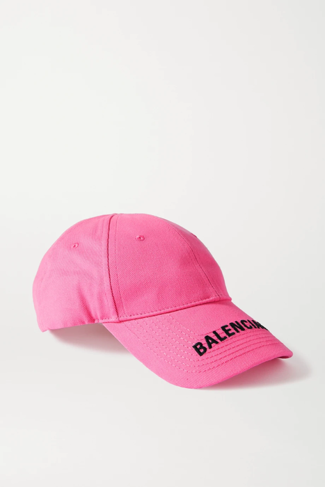 유럽직배송 발렌시아가 BALENCIAGA Embroidered cotton-twill baseball cap 22527730565916412