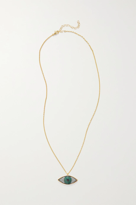 유럽직배송 베굼칸 목걸이 BEGÜM KHAN Nazar gold-plated crystal necklace 11452292647071198