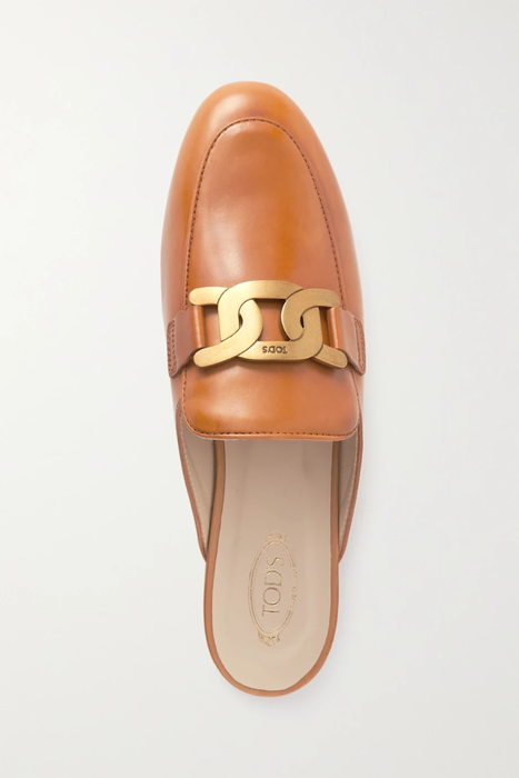 유럽직배송 토즈 슬리퍼 TOD&#039;S Embellished leather slippers 24772899113172155