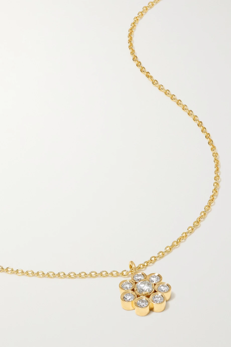 유럽직배송 소피빌리브라헤 목걸이 SOPHIE BILLE BRAHE Bellis Simple 18-karat gold diamond necklace 24062987016588442