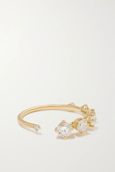 유럽직배송 페르난도조지 반지 FERNANDO JORGE Sequence 18-karat gold diamond ring 4394988608640161