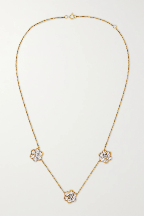유럽직배송 BAYCO 18-karat gold diamond necklace 560971903879164