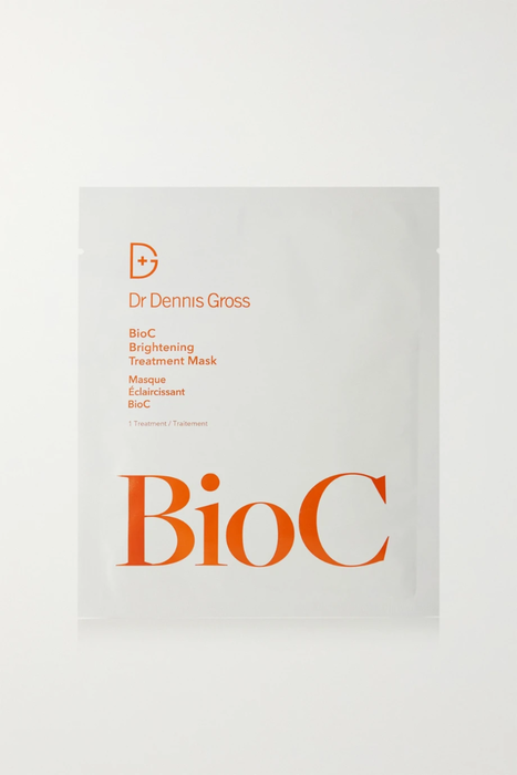 유럽직배송 닥터데니스그로스 DR. DENNIS GROSS SKINCARE BioC Brightening Treatment Mask x 8 210640161978