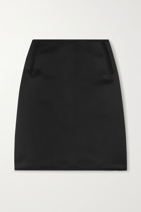 유럽직배송 AZ FACTORY Switchwear recycled duchesse-satin mini skirt 6630340696709835
