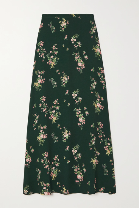 유럽직배송 리포메이션 스커트 REFORMATION + NET SUSTAIN Vista floral-print crepe maxi skirt 34344356236887190