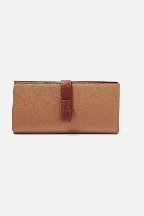 유럽직배송 로에베 LOEWE Textured-leather wallet 17957409493659270