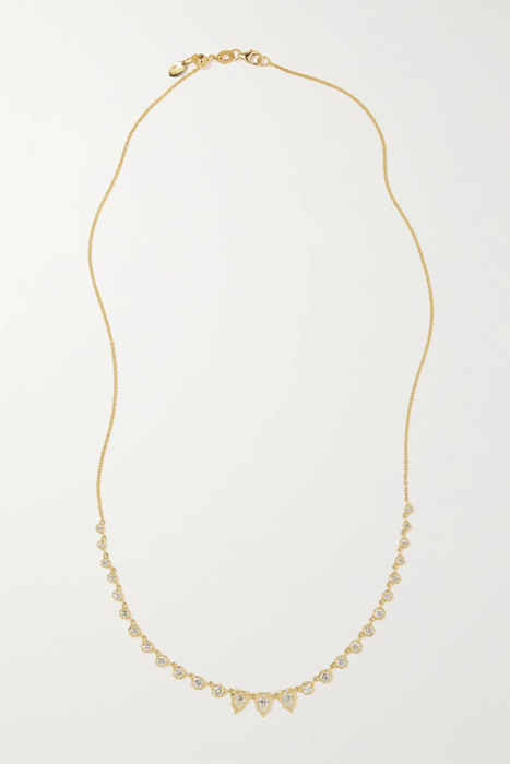 유럽직배송 JADE TRAU Envoy Riviera 18-karat gold diamond necklace 24772899113066969