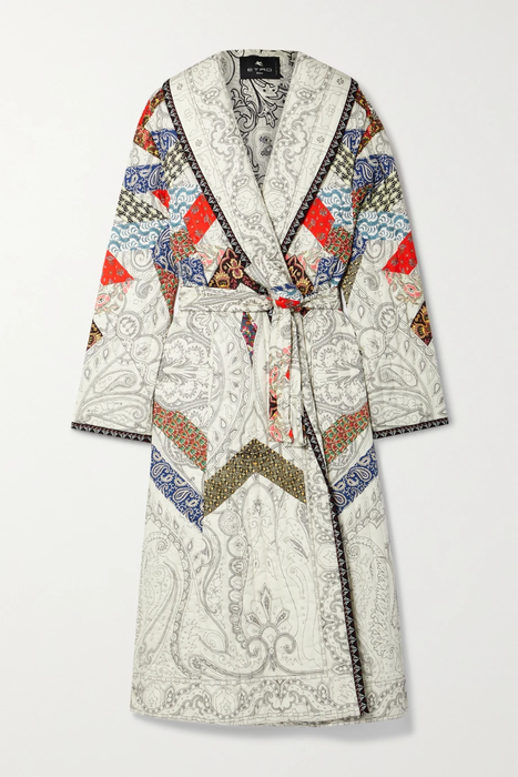 유럽직배송 에트로 코트 ETRO Quilted padded paisley-print cotton coat 25185454455900160