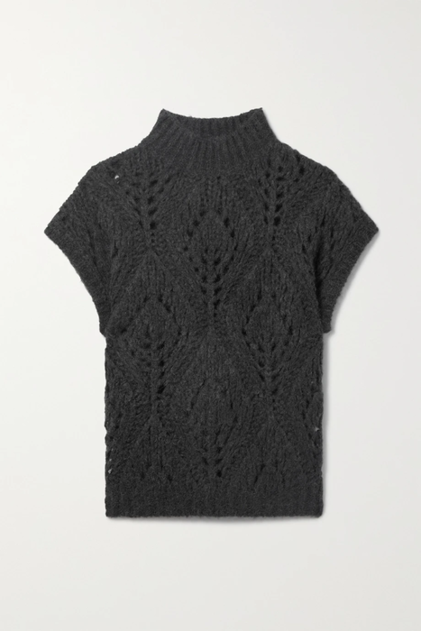 유럽직배송 브루넬로쿠치넬리 BRUNELLO CUCINELLI Open-knit alpaca-blend sweater 13452677153280011