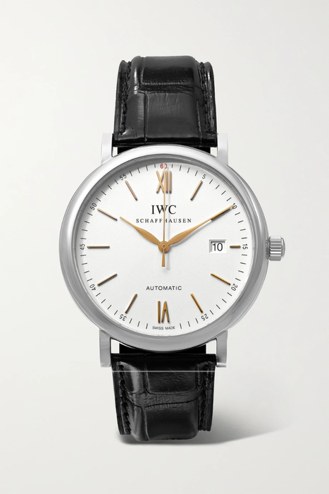 유럽직배송 IWC SCHAFFHAUSEN Portofino Automatic 40 stainless steel watch 19971654707222503