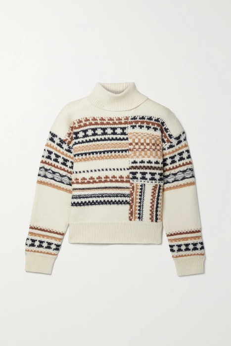 유럽직배송 에이엘씨 스웨터 A.L.C. Tate Fair Isle wool-blend sweater 24772899113131021